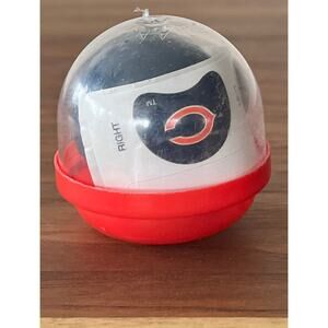 Vintage NFL Mini Gumball Vending Machine Plastic Chicago Bears Football Helmet